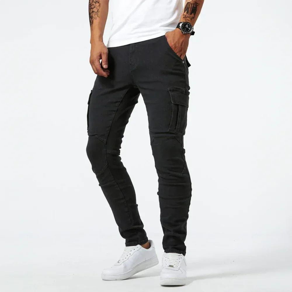 Joel™ | Cargo Jeans – Ultimat Komfort och Stil för Alla Tillfällen