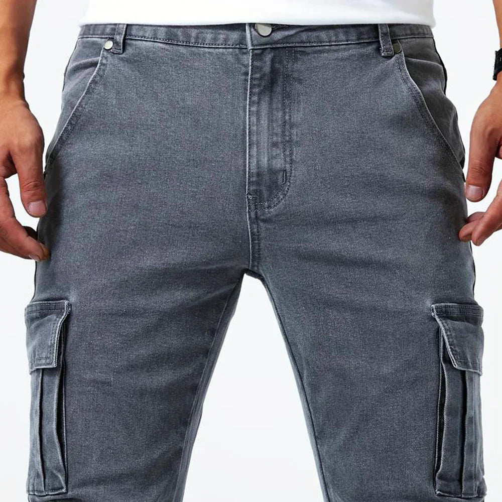 Joel™ | Cargo Jeans – Ultimat Komfort och Stil för Alla Tillfällen